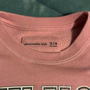 Abercrombie Kids Light Pink Sweatshirt